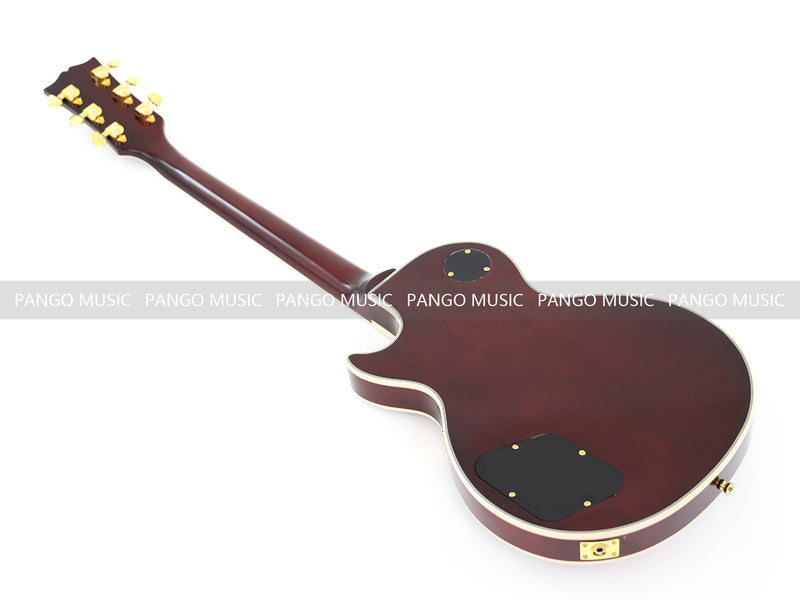 LP Custom Style Electric Guitar with Flamed Maple Top (CST-011)