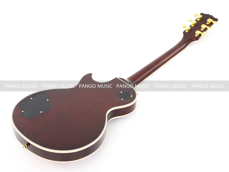 LP Custom Style Electric Guitar with Flamed Maple Top (CST-011)