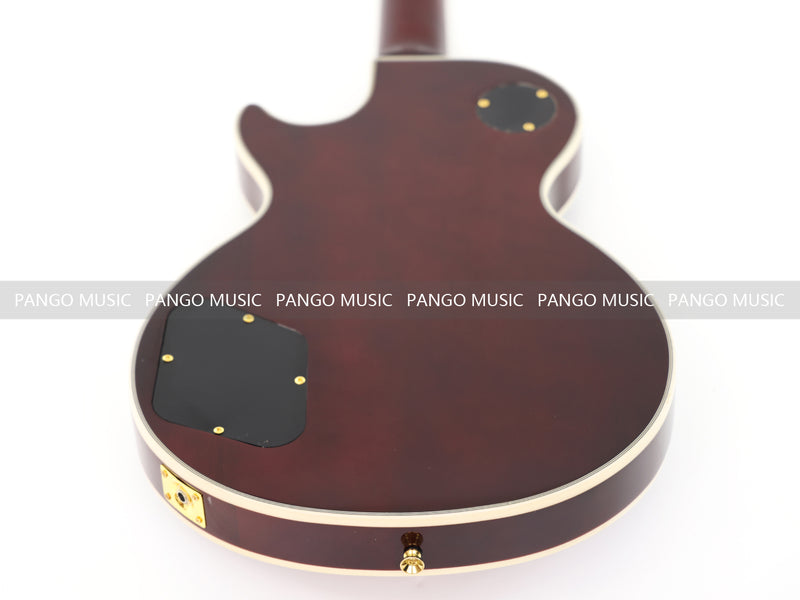 LP Custom Style Electric Guitar with Flamed Maple Top (CST-011)