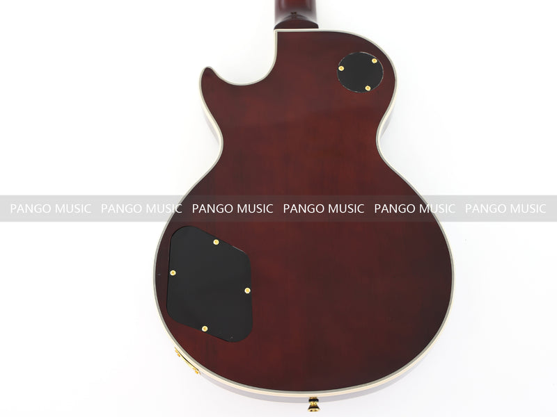 LP Custom Style Electric Guitar with Flamed Maple Top (CST-011)