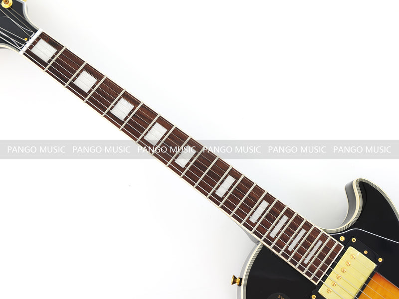 LP Custom Style Electric Guitar with Flamed Maple Top (CST-012)