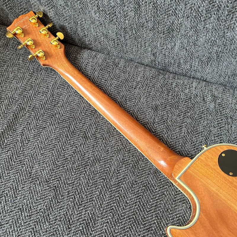 LP Custom Style Electric Guitar with Spalted Maple Top (GKS-013)