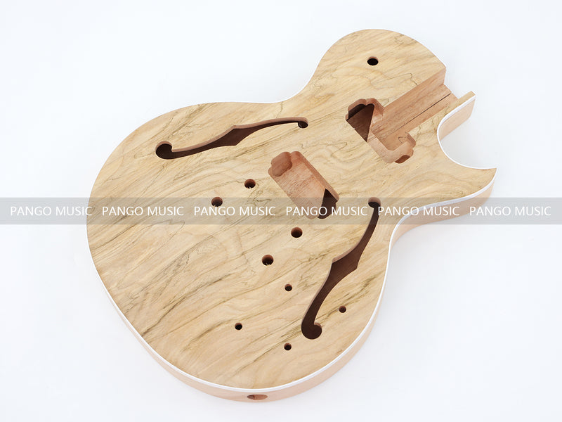LP Standard DIY Electric Guitar Kit with Double F Holes (PLP-518, Limited Edition)