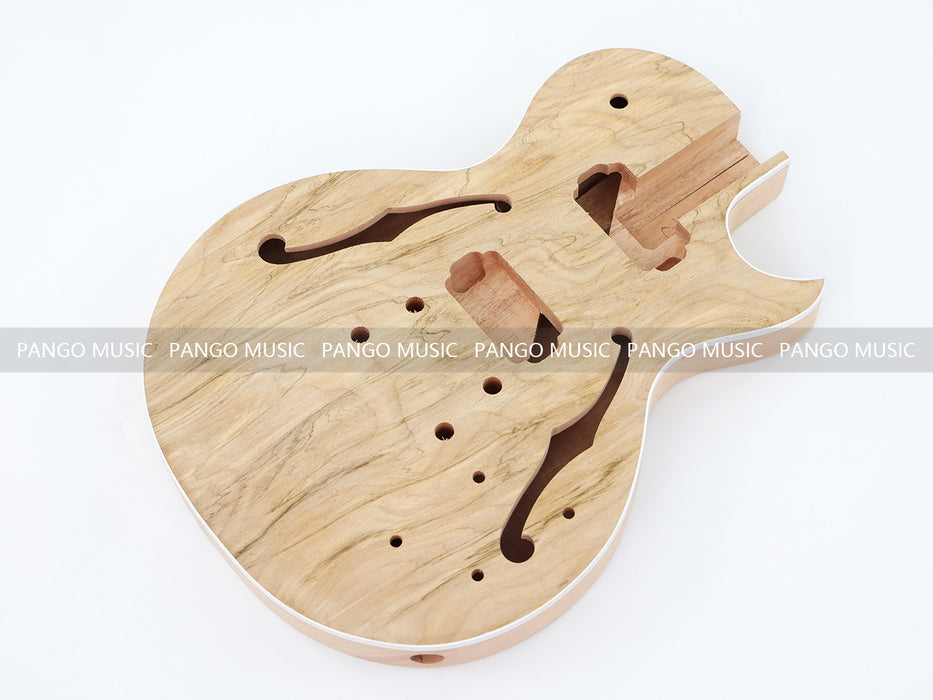LP Standard DIY Electric Guitar Kit with Double F Holes (PLP-518, Limited Edition)