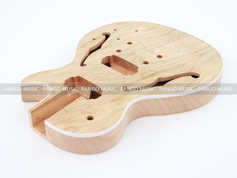 LP Standard DIY Electric Guitar Kit with Double F Holes (PLP-518, Limited Edition)