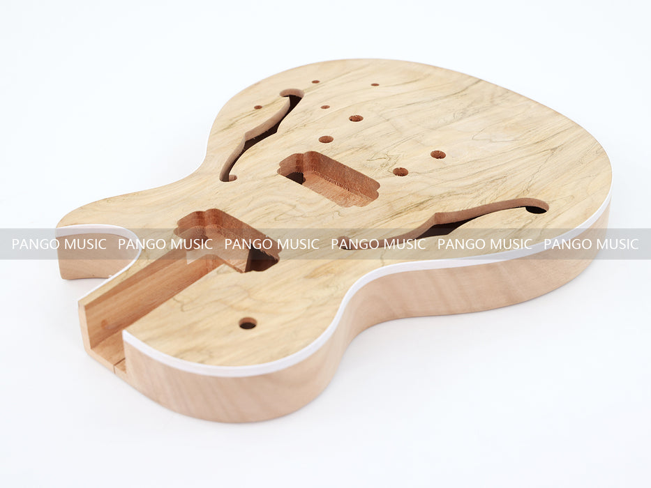 LP Standard DIY Electric Guitar Kit with Double F Holes (PLP-518, Limited Edition)
