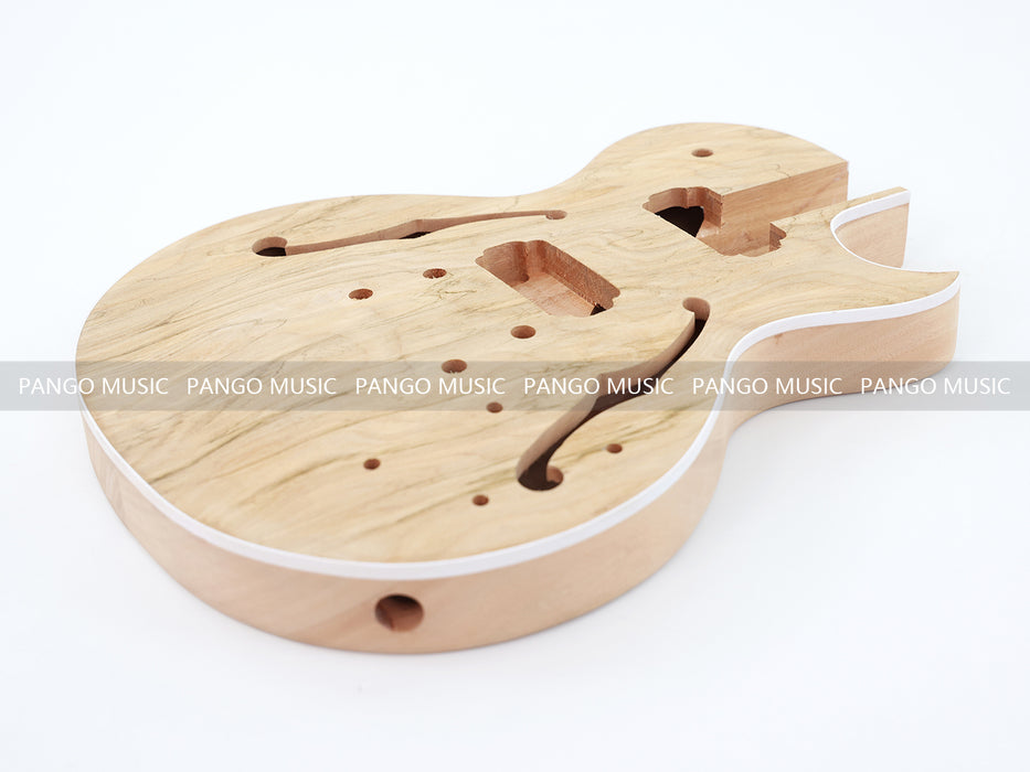 LP Standard DIY Electric Guitar Kit with Double F Holes (PLP-518, Limited Edition)