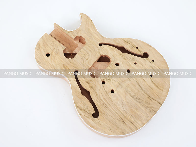 LP Standard DIY Electric Guitar Kit with Double F Holes (PLP-518, Limited Edition)