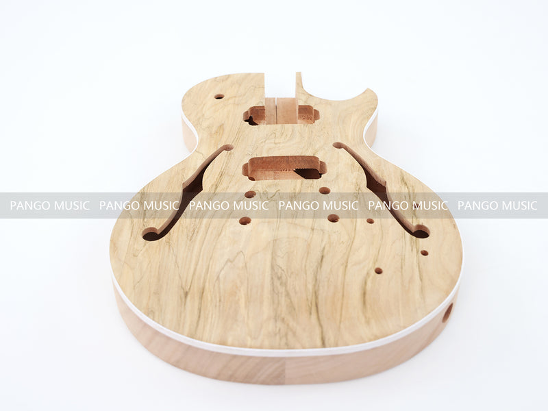 LP Standard DIY Electric Guitar Kit with Double F Holes (PLP-518, Limited Edition)
