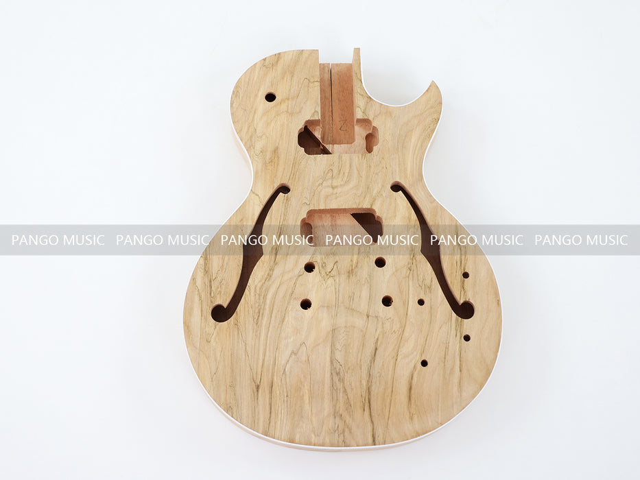 LP Standard DIY Electric Guitar Kit with Double F Holes (PLP-518, Limited Edition)