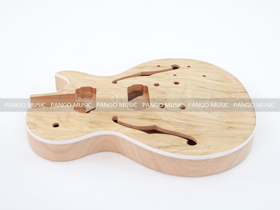 LP Standard DIY Electric Guitar Kit with Double F Holes (PLP-518, Limited Edition)