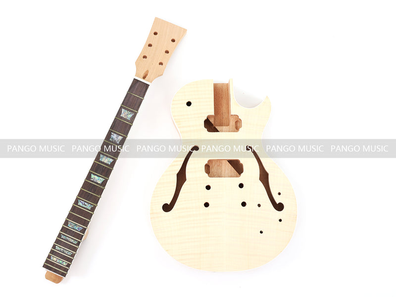 LP Standard DIY Electric Guitar Kit with Flamed Maple Top (LRF-016, Limited Edition)