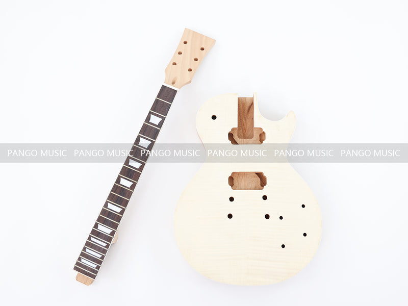 LP Standard DIY Electric Guitar Kit with Flamed Maple Top (LRF-032, Limited Edition)