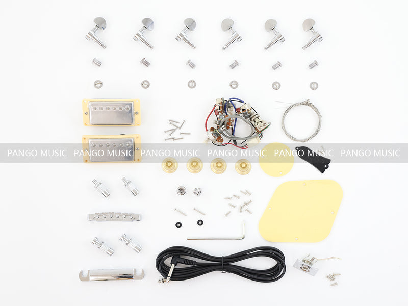 LP Standard DIY Electric Guitar Kit with Flamed Maple Top (LRF-035, Limited Edition)