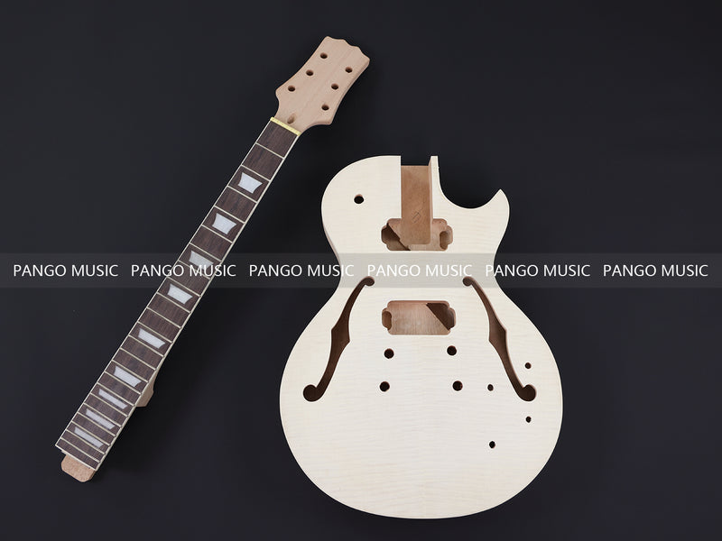 LP Standard DIY Electric Guitar Kit with Flamed Maple Top (LRF-048, Limited Edition)