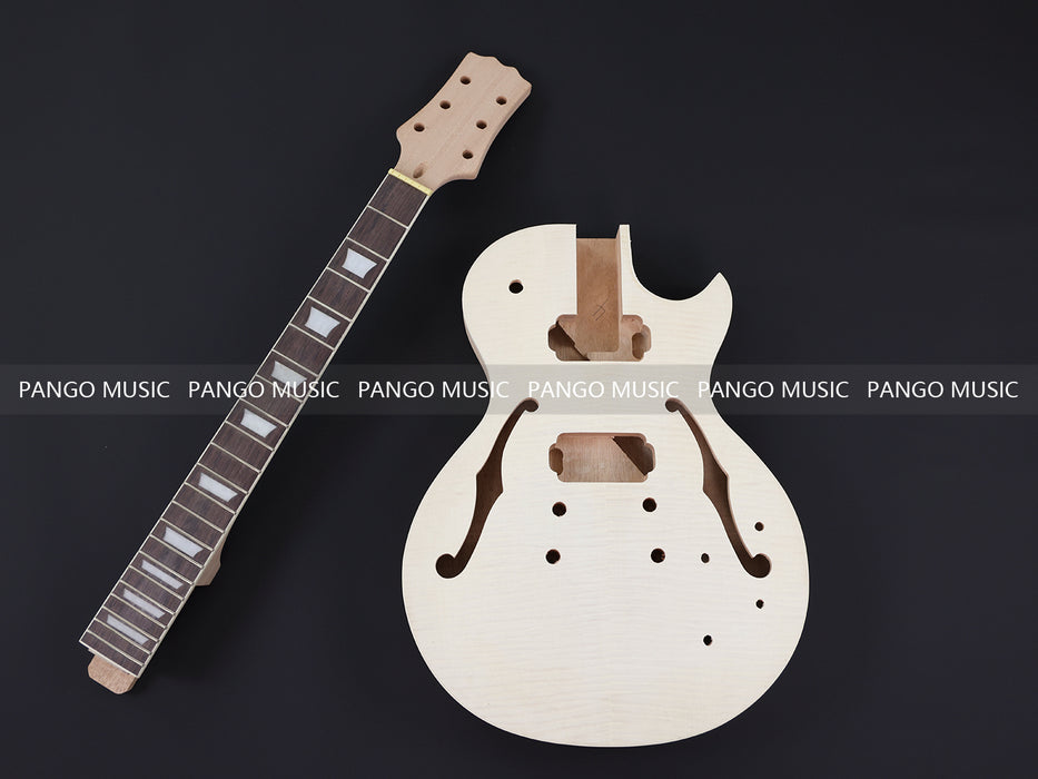 LP Standard DIY Electric Guitar Kit with Flamed Maple Top (LRF-048, Limited Edition)