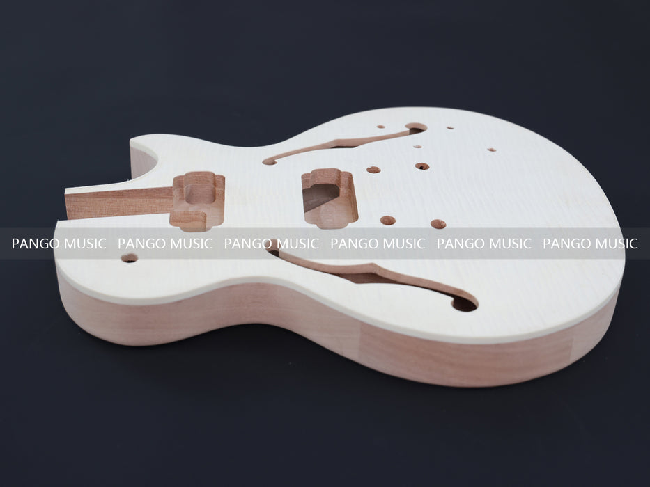 LP Standard DIY Electric Guitar Kit with Flamed Maple Top (LRF-048, Limited Edition)