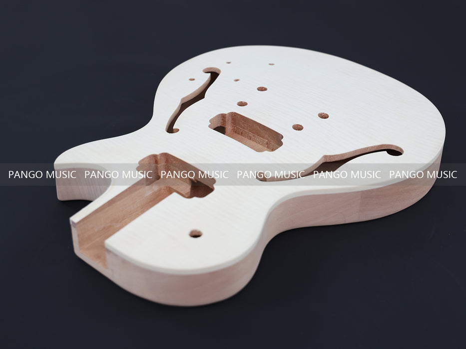 LP Standard DIY Electric Guitar Kit with Flamed Maple Top (LRF-048, Limited Edition)