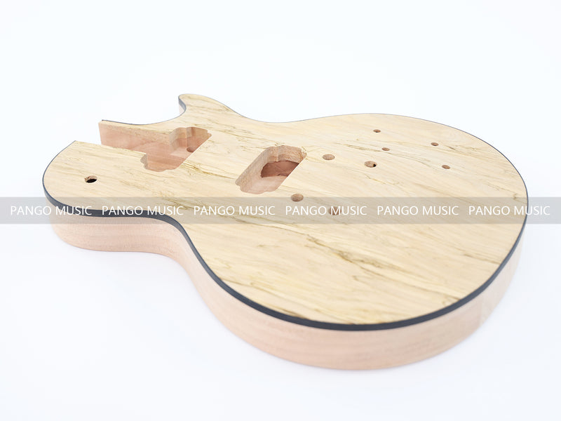 LP Standard DIY Electric Guitar Kit with Spalted Maple Top (LRF-028, Limited Edition)