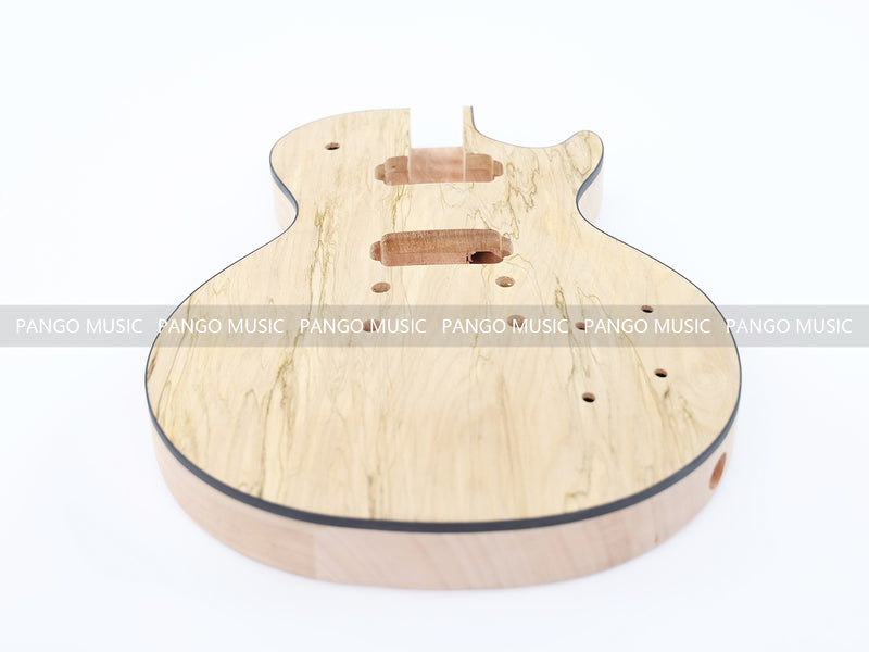 LP Standard DIY Electric Guitar Kit with Spalted Maple Top (LRF-028, Limited Edition)