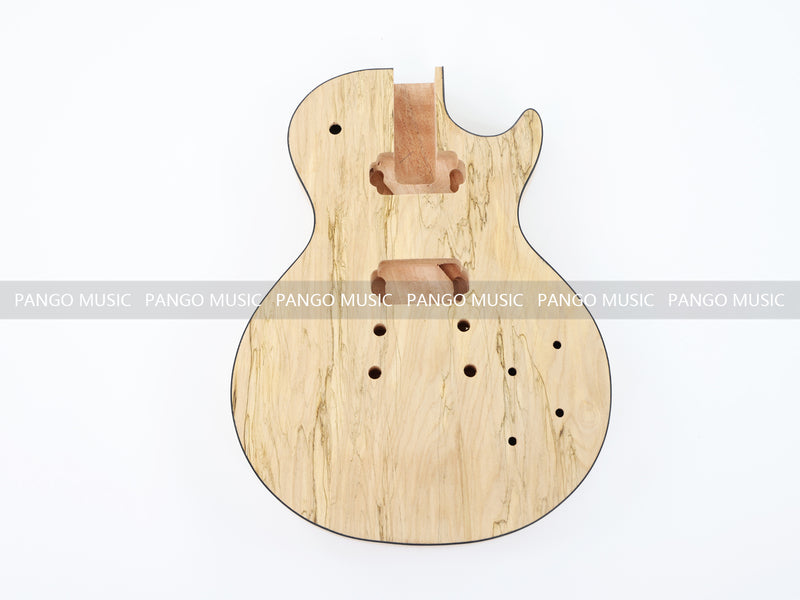LP Standard DIY Electric Guitar Kit with Spalted Maple Top (LRF-028, Limited Edition)