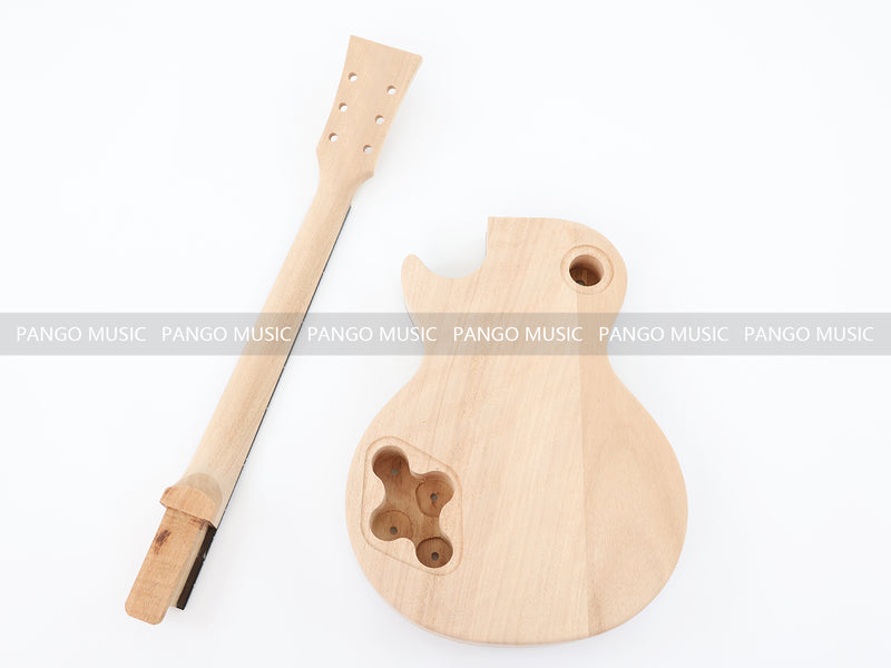 LP Standard DIY Electric Guitar Kit with Spalted Maple Top (LRF-028, Limited Edition)