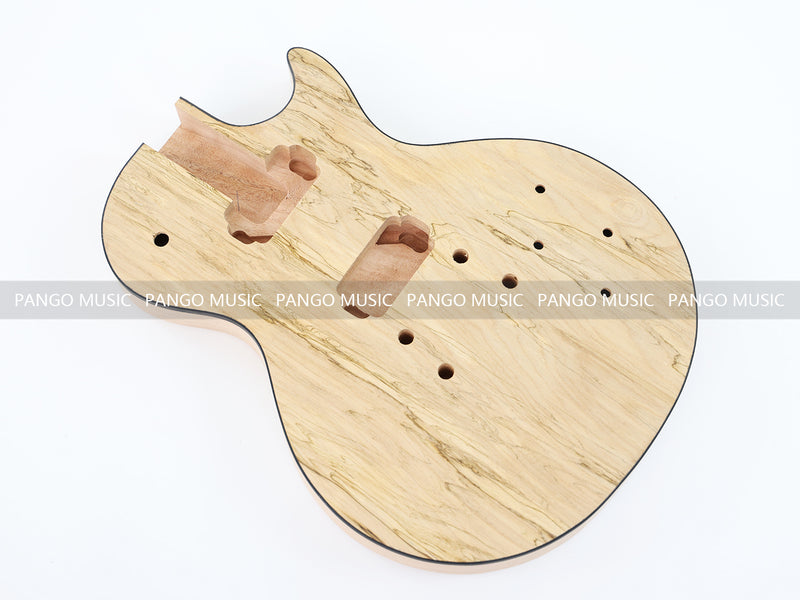 LP Standard DIY Electric Guitar Kit with Spalted Maple Top (LRF-028, Limited Edition)