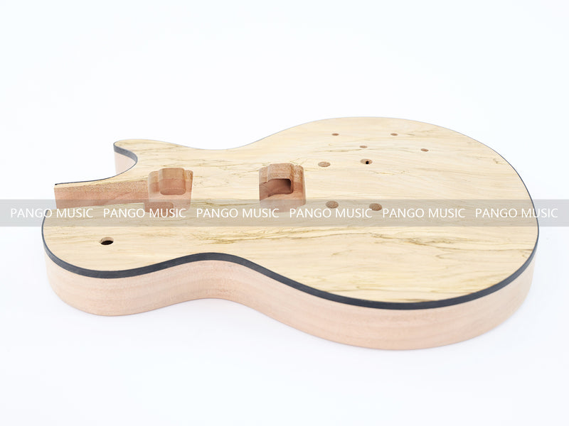 LP Standard DIY Electric Guitar Kit with Spalted Maple Top (LRF-028, Limited Edition)