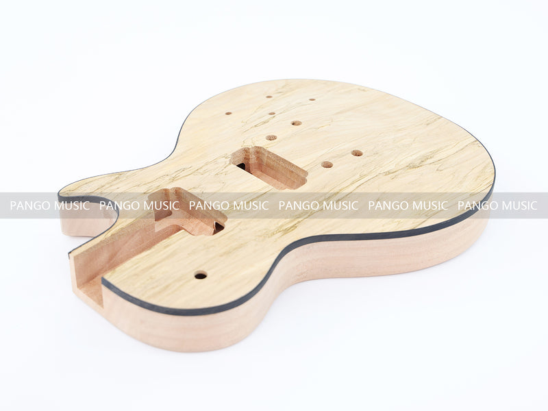 LP Standard DIY Electric Guitar Kit with Spalted Maple Top (LRF-028, Limited Edition)