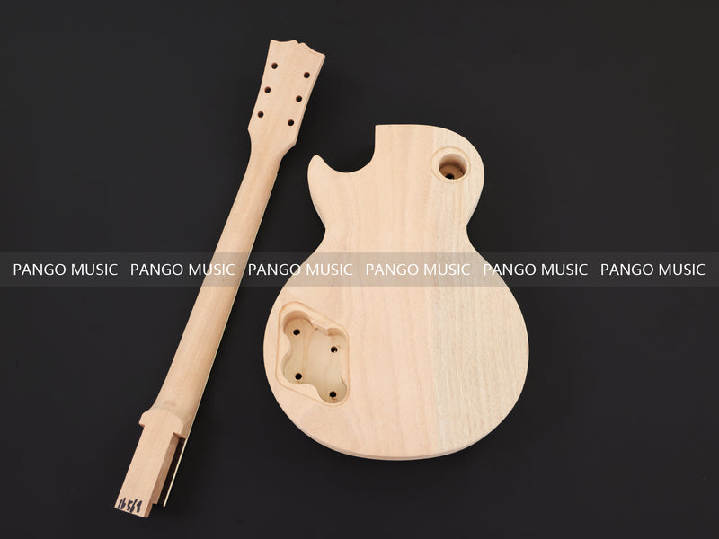LP Standard Style DIY Electric Guitar Kit with Solid Maple Top(16568, Limited Edition)
