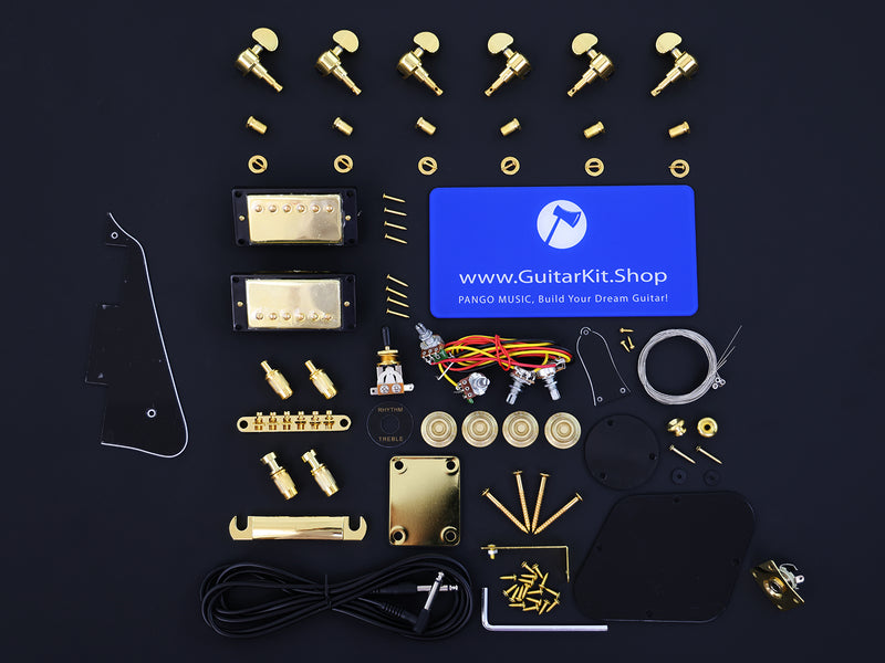 LP Standard Style Ultra-thin Body DIY Electric Guitar Kit (SDD-382X)