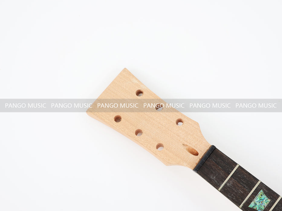 LP Standard Ultra-thin Body DIY Electric Guitar Kit with Spalted Maple Top (LRF-021, Limited Edition)