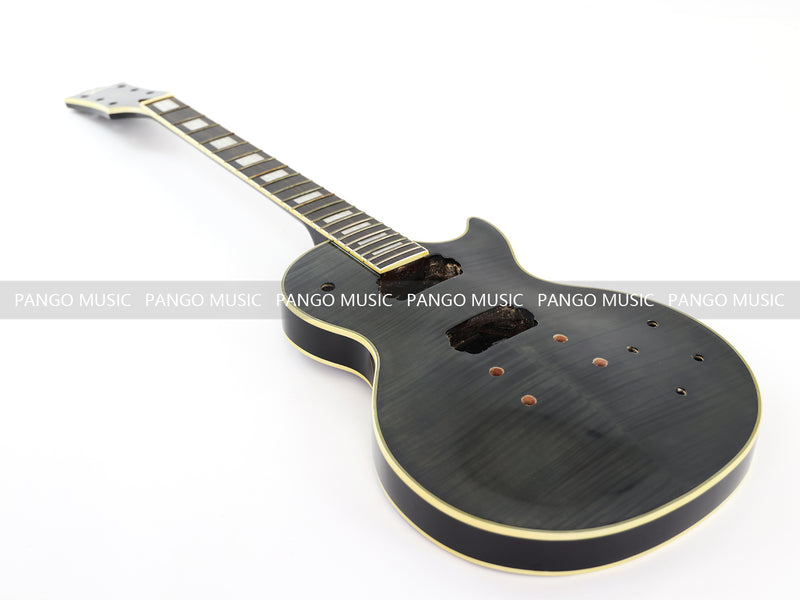 LP Style Electric Guitar with Flamed Maple Top (PKC-002, No Hardware, Flash Sale)