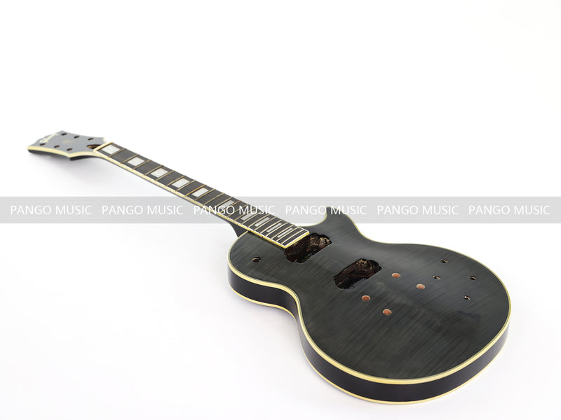 LP Style Electric Guitar with Flamed Maple Top (PKC-002, No Hardware, Flash Sale)