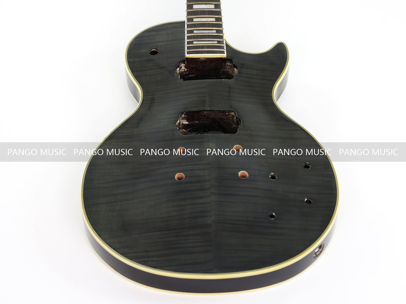 LP Style Electric Guitar with Flamed Maple Top (PKC-002, No Hardware, Flash Sale)