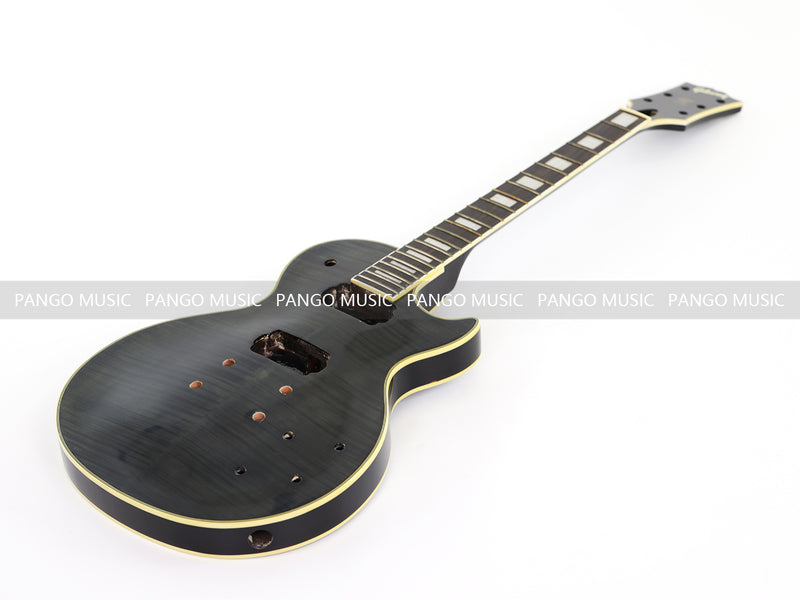 LP Style Electric Guitar with Flamed Maple Top (PKC-002, No Hardware, Flash Sale)