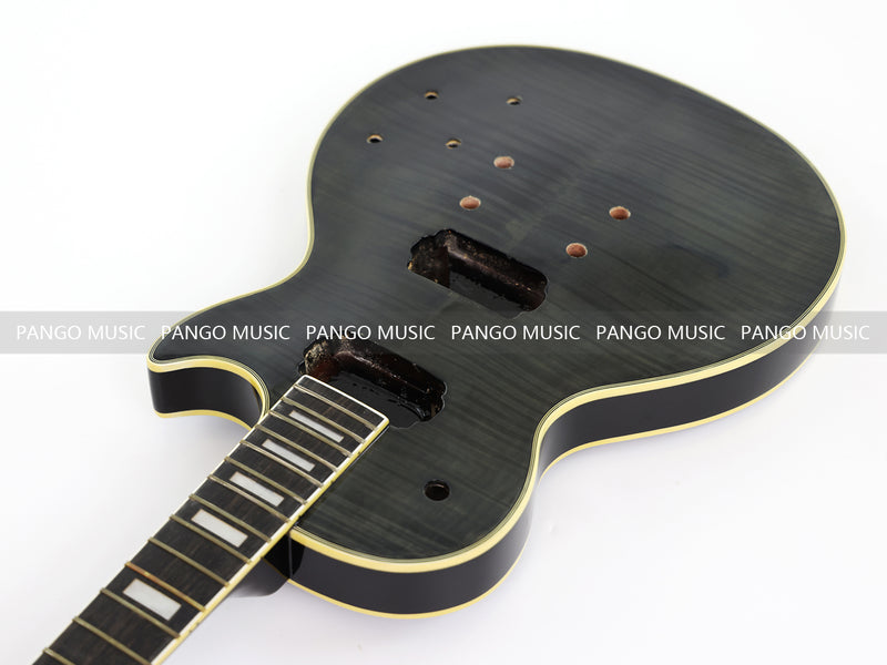 LP Style Electric Guitar with Flamed Maple Top (PKC-002, No Hardware, Flash Sale)