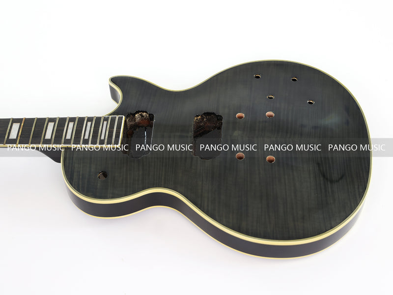 LP Style Electric Guitar with Flamed Maple Top (PKC-002, No Hardware, Flash Sale)