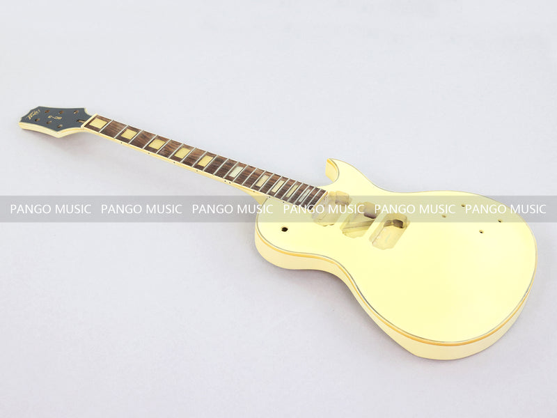 LP Style Pre-Finished Satin Ivory DIY Electric Guitar Kit (RTA-017)