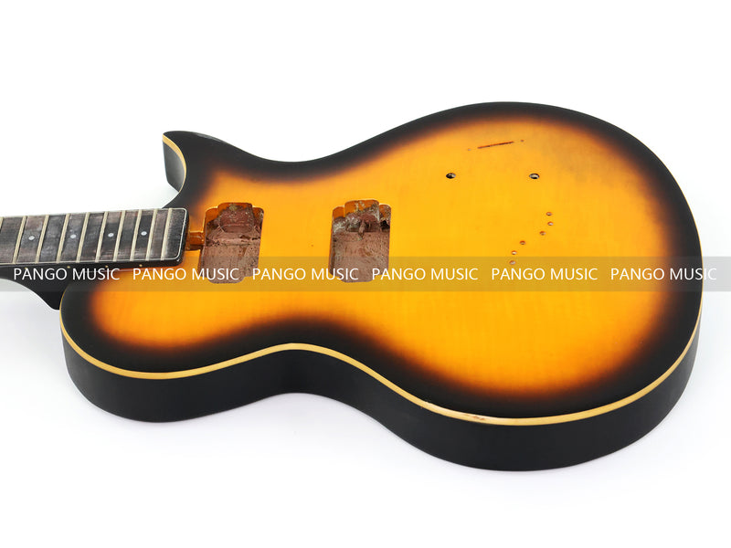 LP Style Pre-Finished Satin Sunburst DIY Electric Guitar Kit (RTA-014)