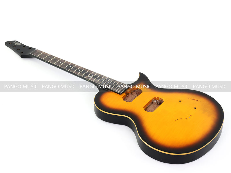 LP Style Pre-Finished Satin Sunburst DIY Electric Guitar Kit (RTA-014)