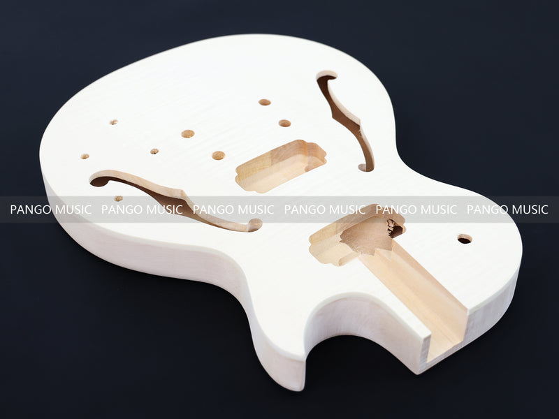 LP Style Semi-hollow DIY Electric Guitar Kit (PLP-619F, Fast Shipping, Tariff-free)