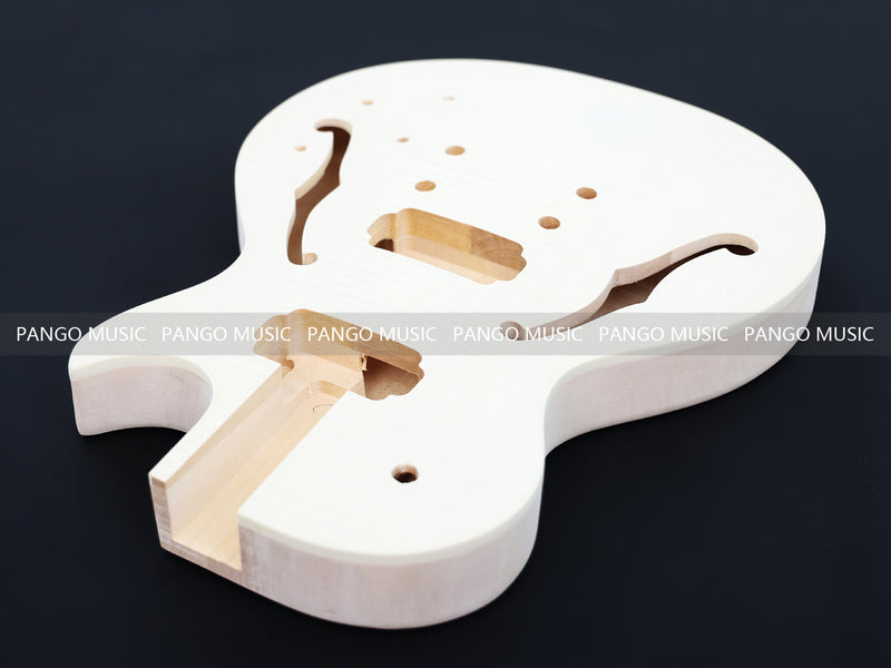 LP Style Semi-hollow DIY Electric Guitar Kit (PLP-619F, Fast Shipping, Tariff-free)