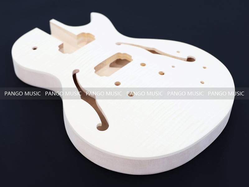 LP Style Semi-hollow DIY Electric Guitar Kit (PLP-619F, Fast Shipping, Tariff-free)