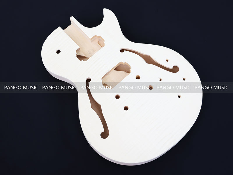 LP Style Semi-hollow DIY Electric Guitar Kit (PLP-619F, Fast Shipping, Tariff-free)