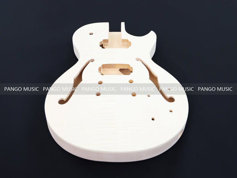 LP Style Semi-hollow DIY Electric Guitar Kit (PLP-619F, Fast Shipping, Tariff-free)
