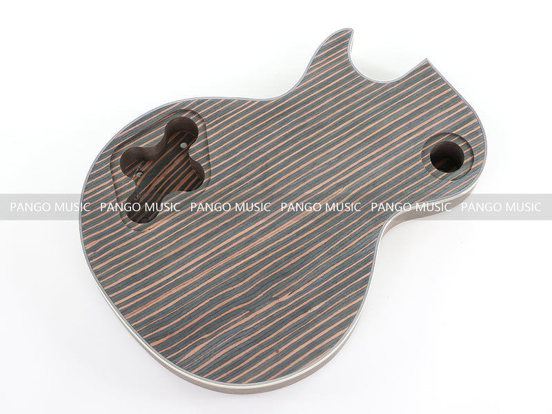 LP Custom Zebrawood DIY Electric Guitar Kit (PLP-066)