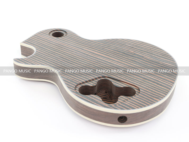 LP Custom Zebrawood DIY Electric Guitar Kit (PLP-066)