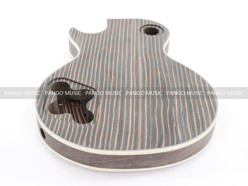 LP Custom Zebrawood DIY Electric Guitar Kit (PLP-066)