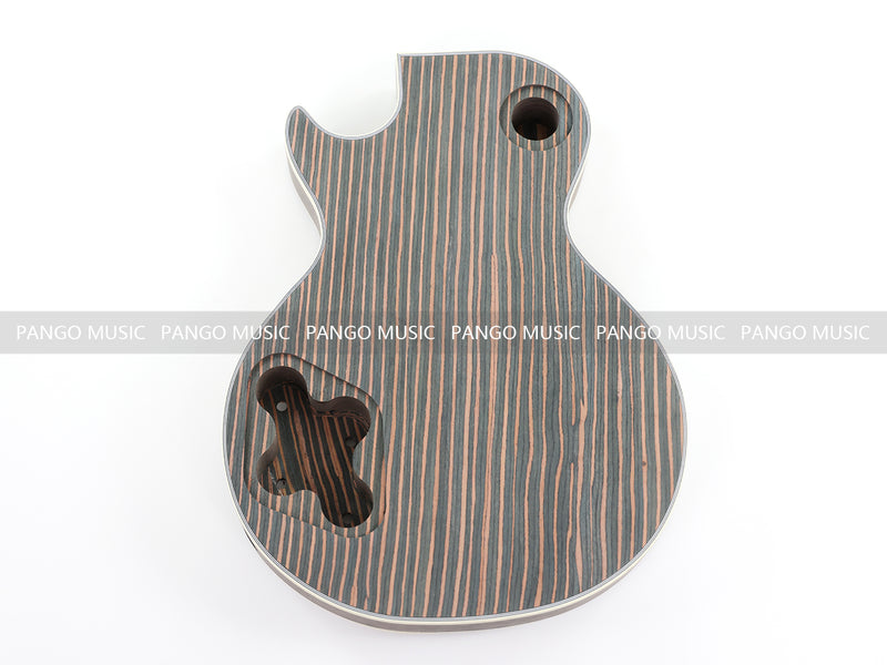 LP Custom Zebrawood DIY Electric Guitar Kit (PLP-066)